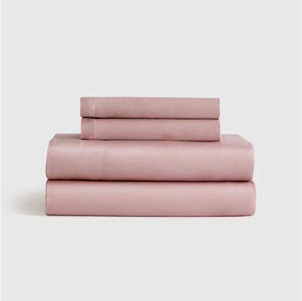 QUINCE Organic Bamboo Sheet Set - QUEEN in FIG